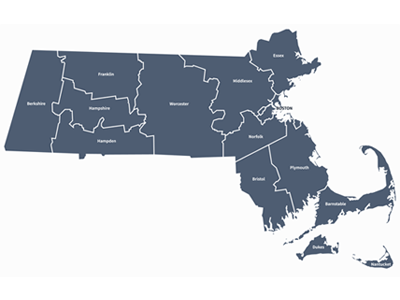Massachusetts Map
